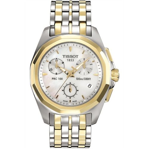 Tissot PRC 100 Quartz Chronograph Two Tone